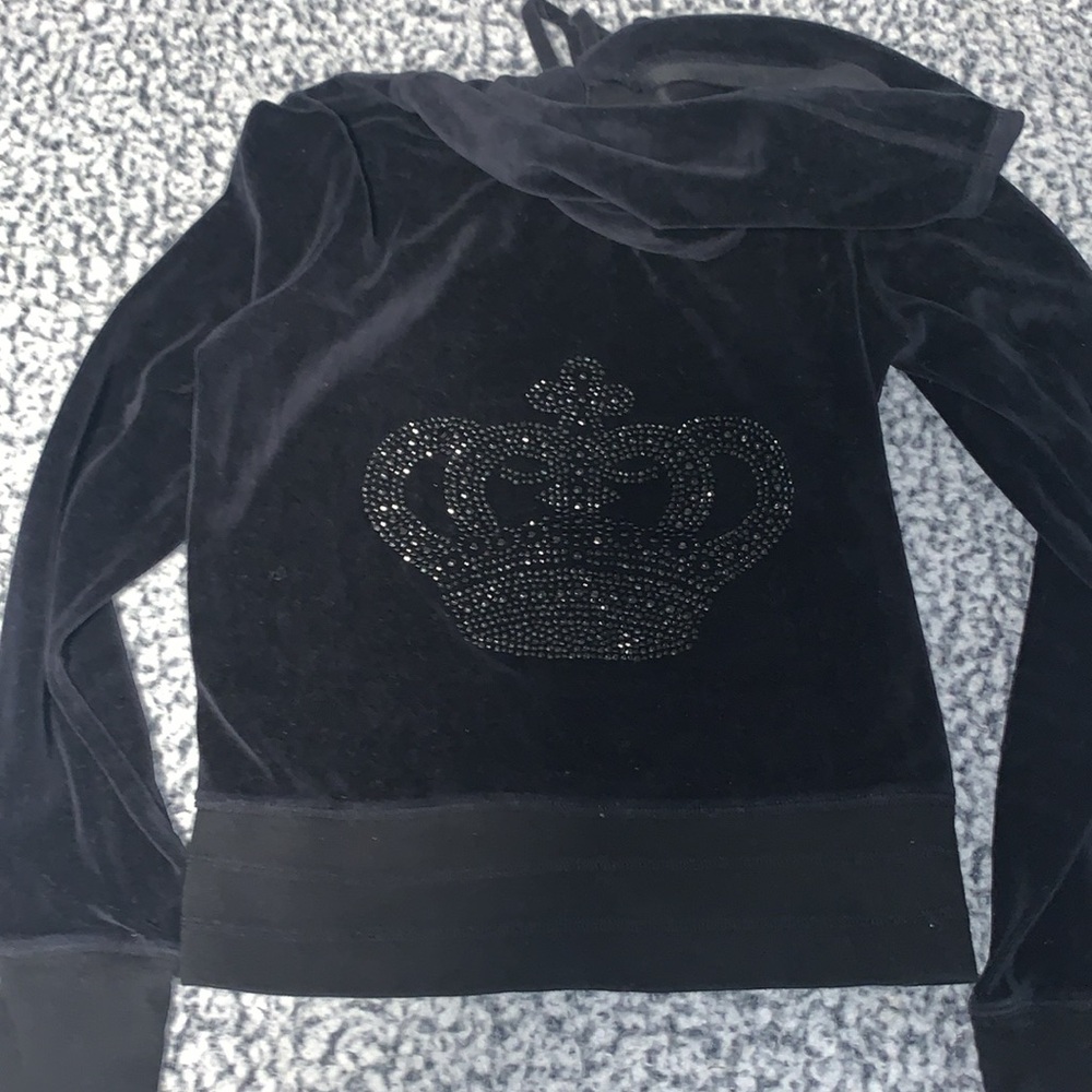 Velvet zip up